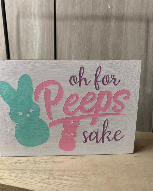 Easter- Peeps block