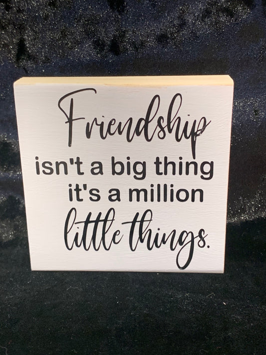 Friends- Friendship block