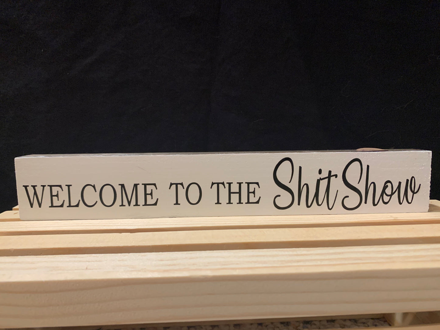 Welcome too the shit show block