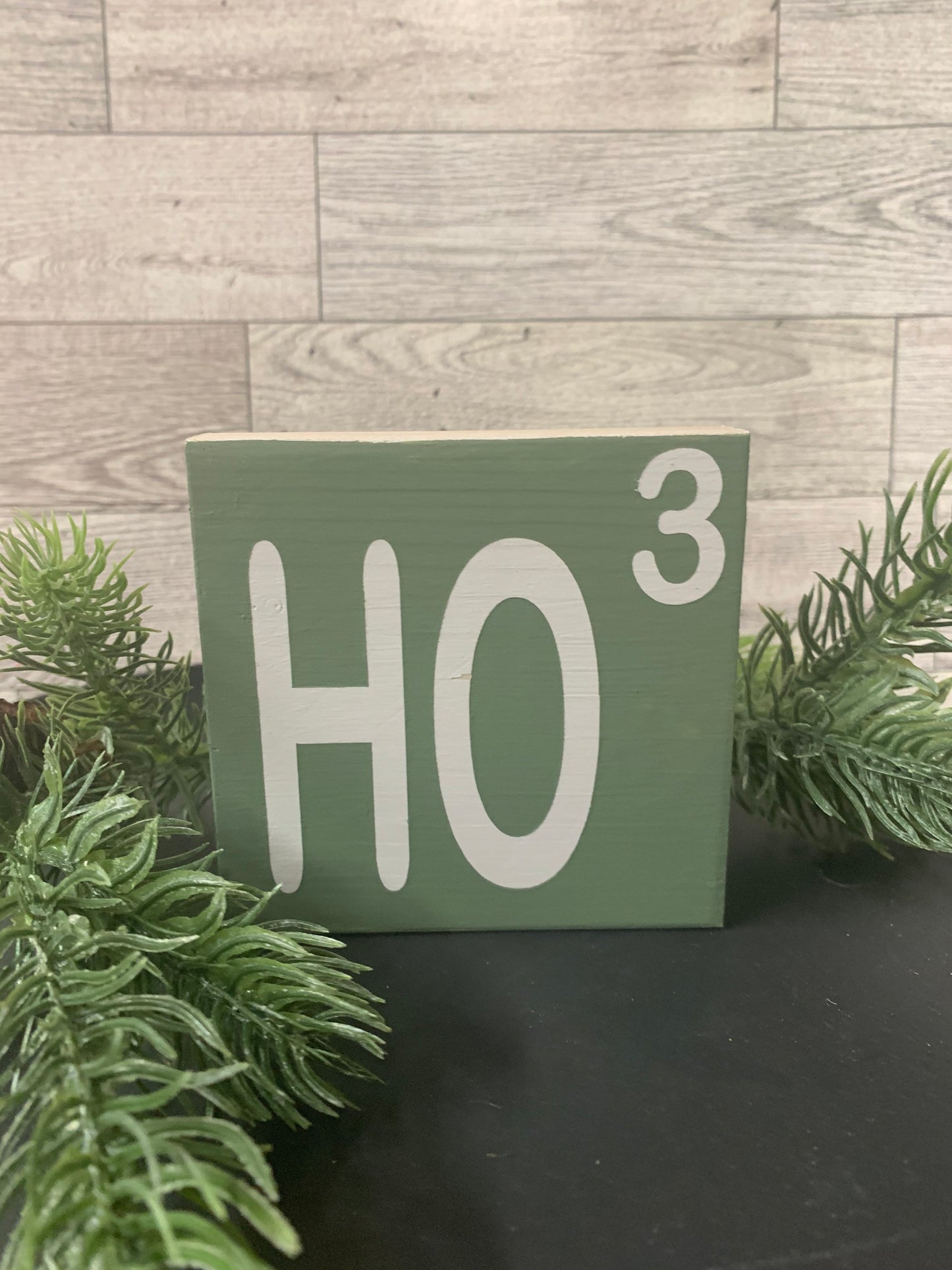 Christmas- HO HO HO block