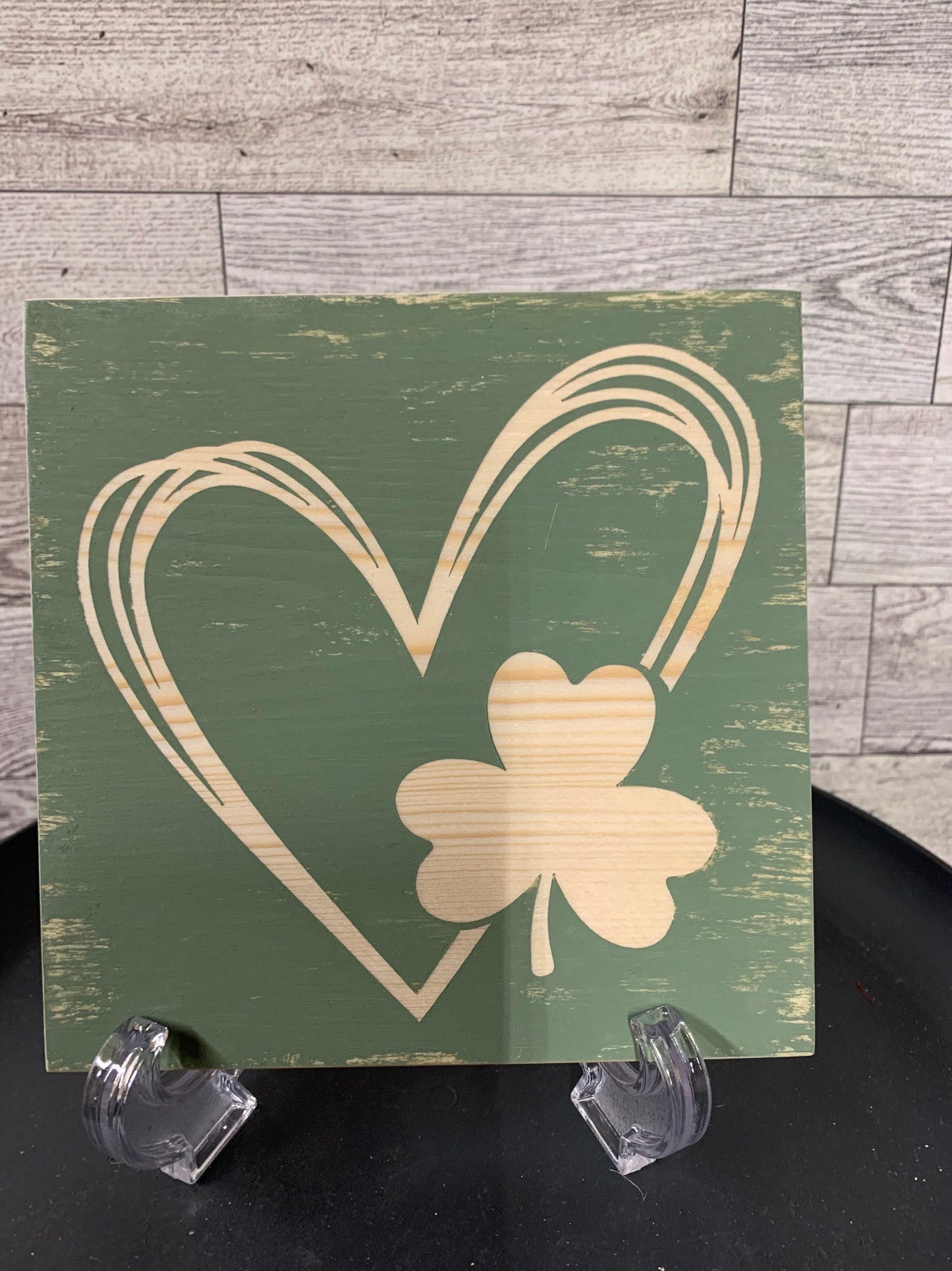 St. Patrick's Day- Shamrock heart block