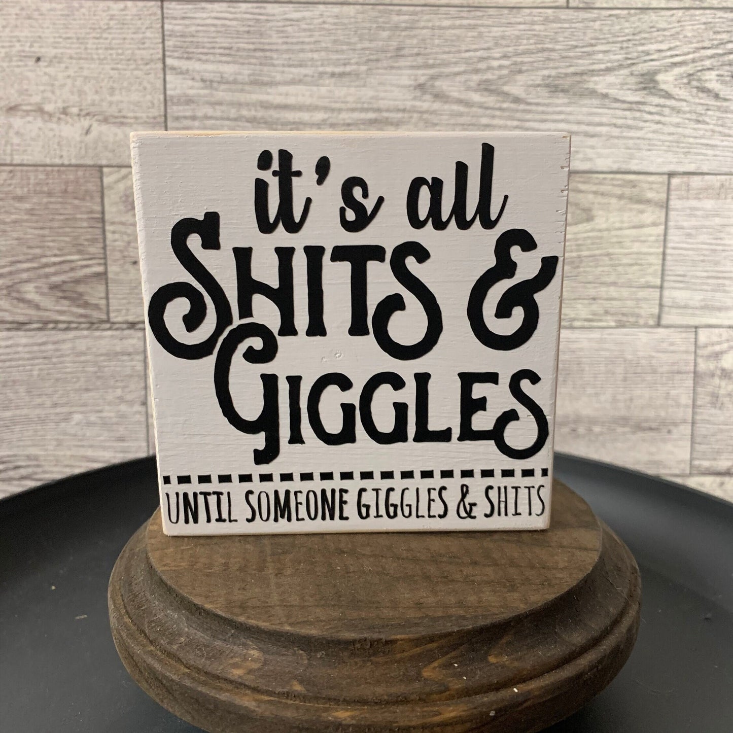Bathroom-shits and giggles shelf sitter
