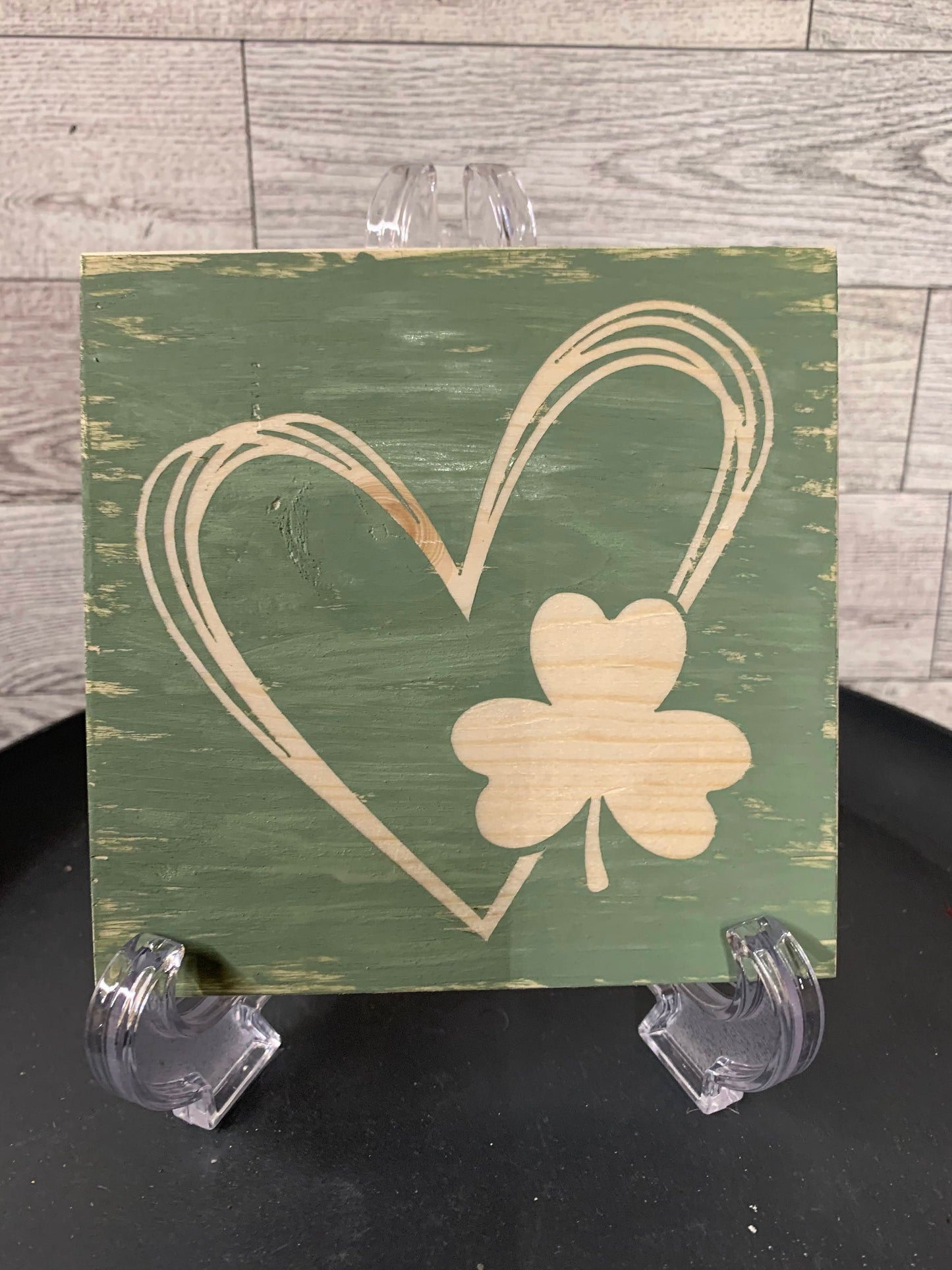 St. Patrick's Day- Shamrock heart block